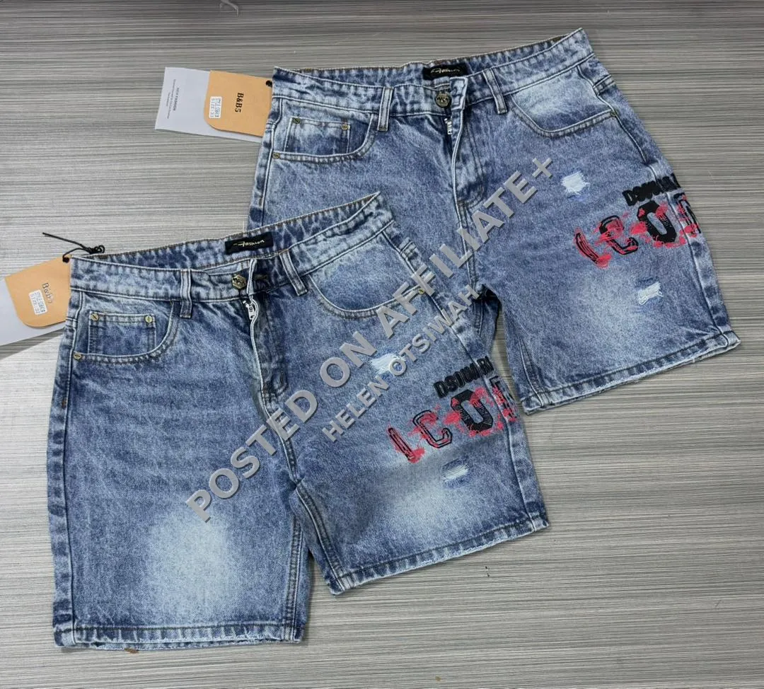 Design jeans shorts