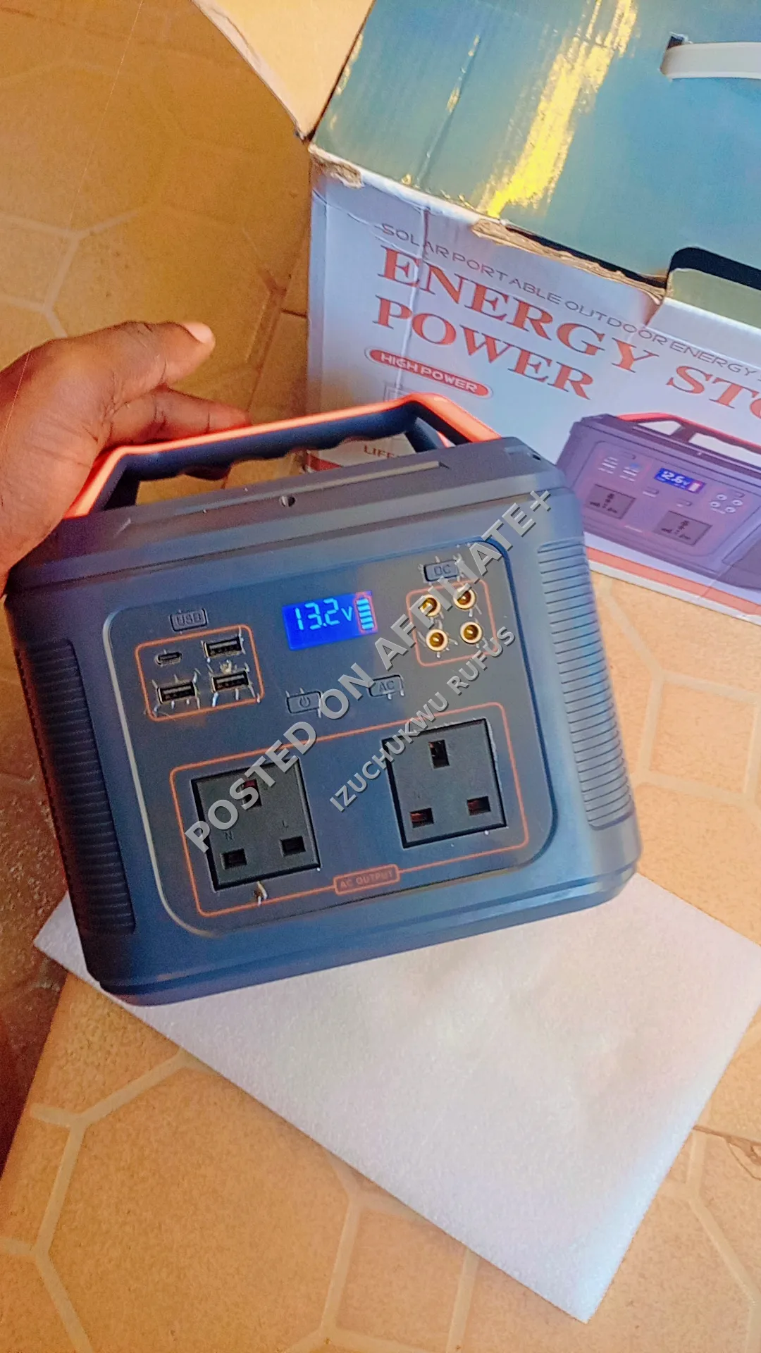 Affordable Solar Generator 500W Nigeria 