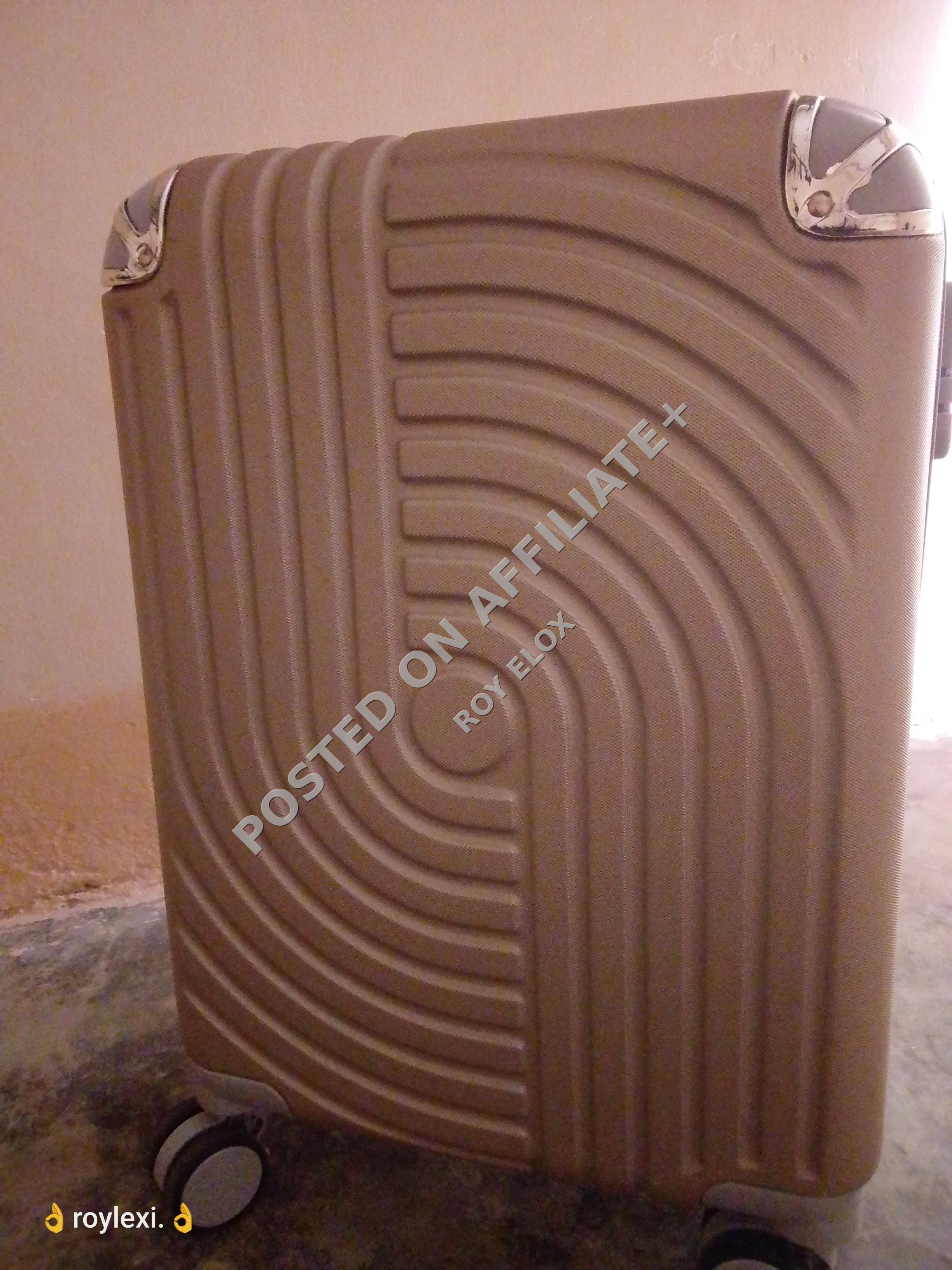 Suit case brown england made