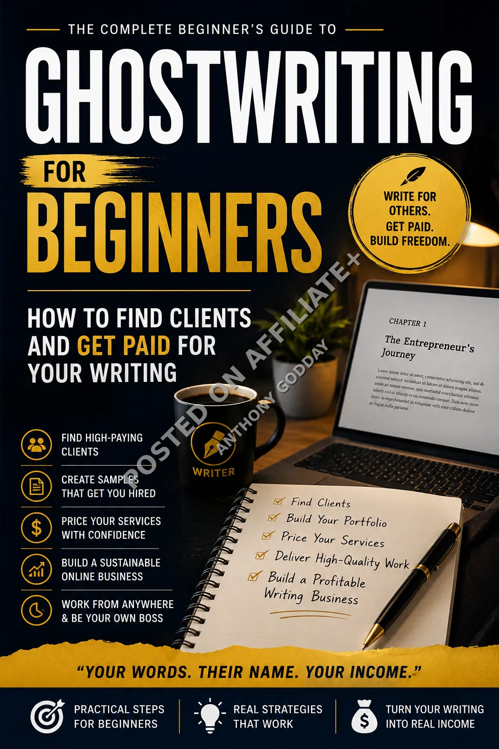 📘 Ghostwriting for Beginners: How to Find Clients and Get Paid for Your Writing 2