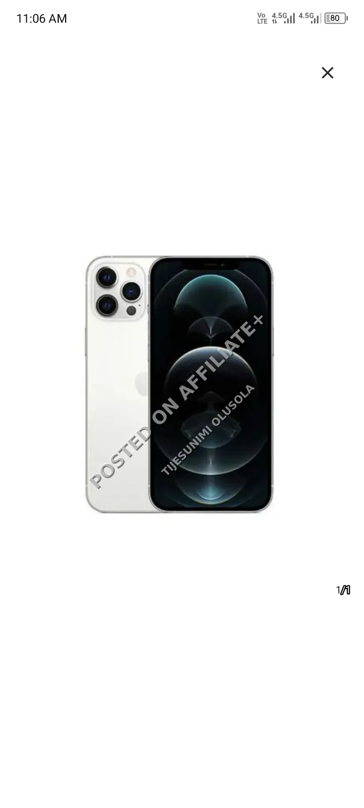 Apple Iphone 12 pro max 