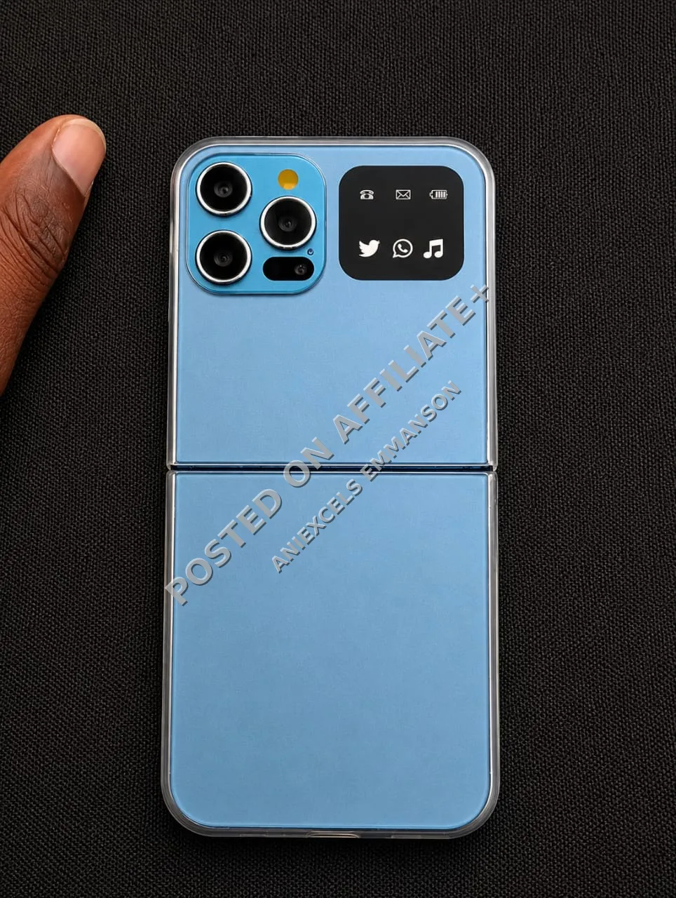i15pro Mini Foldable 2G Phone 2