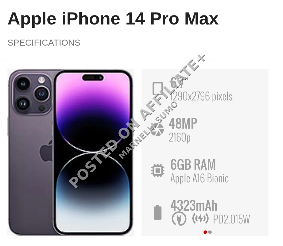 IPHONE PROMAX 14 2
