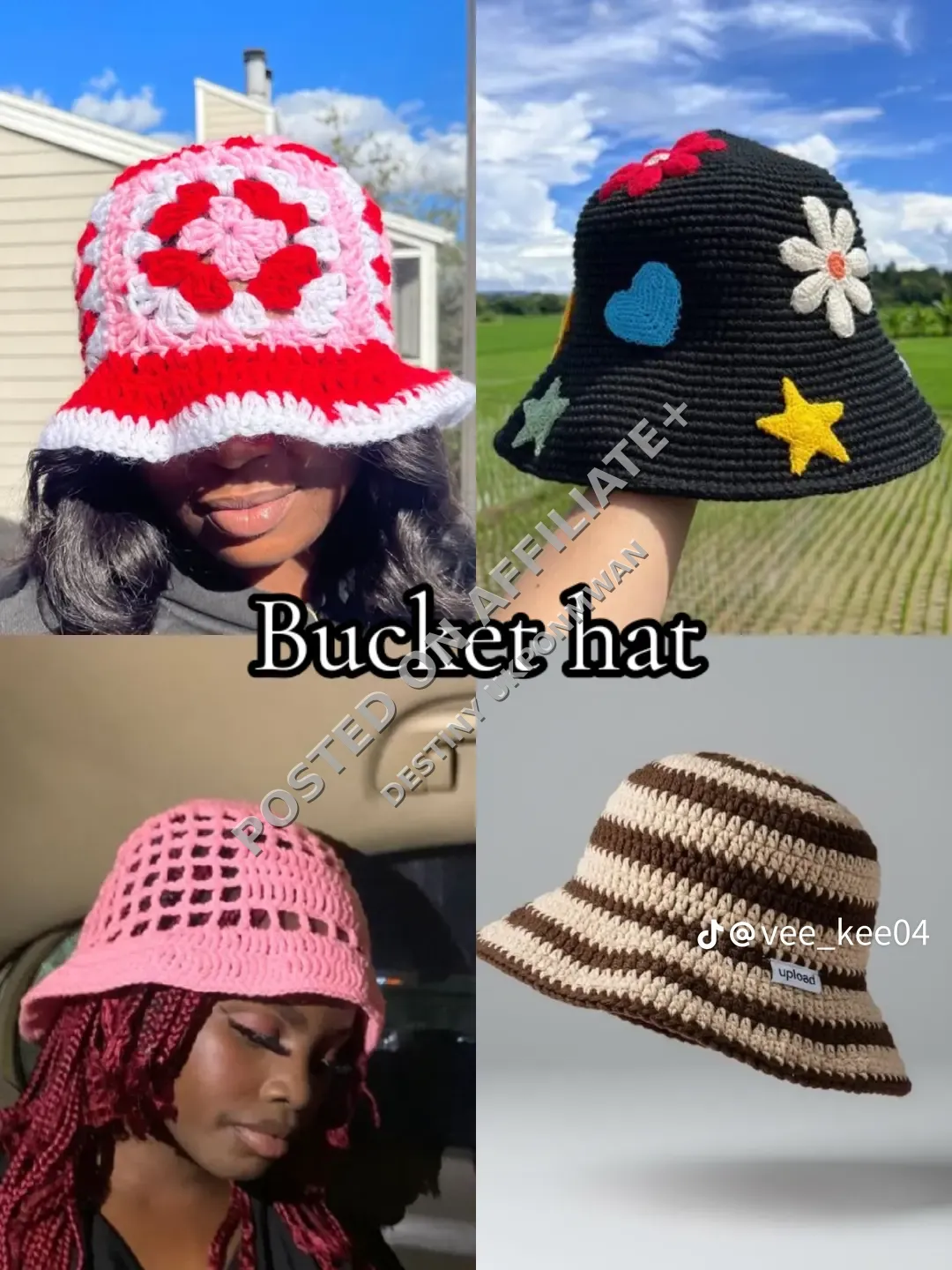 Crochet Bucket Hat