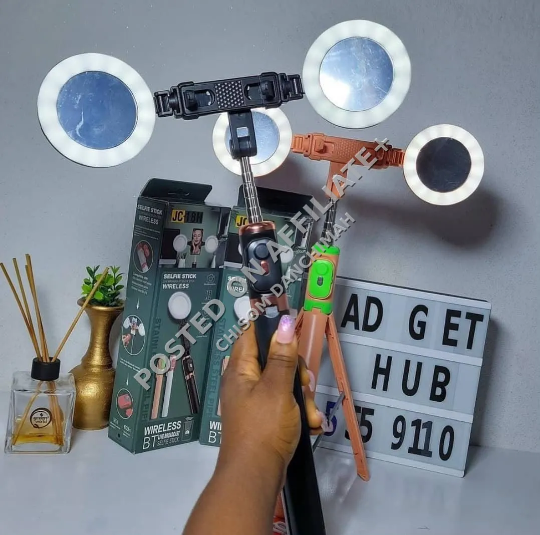 Tripod Fill(2)led light with remote